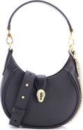 Pre-Owned Bvlgari Serpenti Ellipse Crossbody Bag Leather Mini