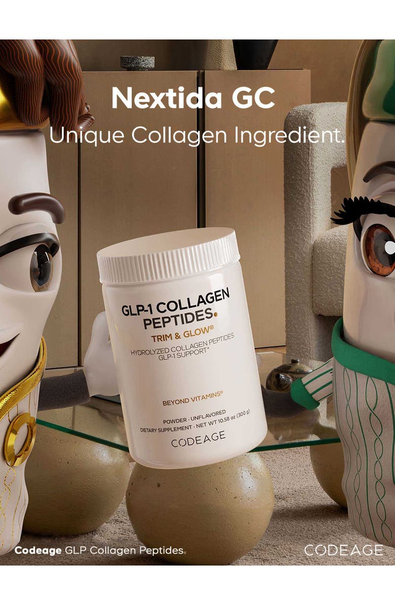Codeage GLP-1 Collagen Peptides Powder, Alternate, color, 