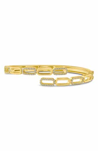 Oval Hinge Cuff Bracelet