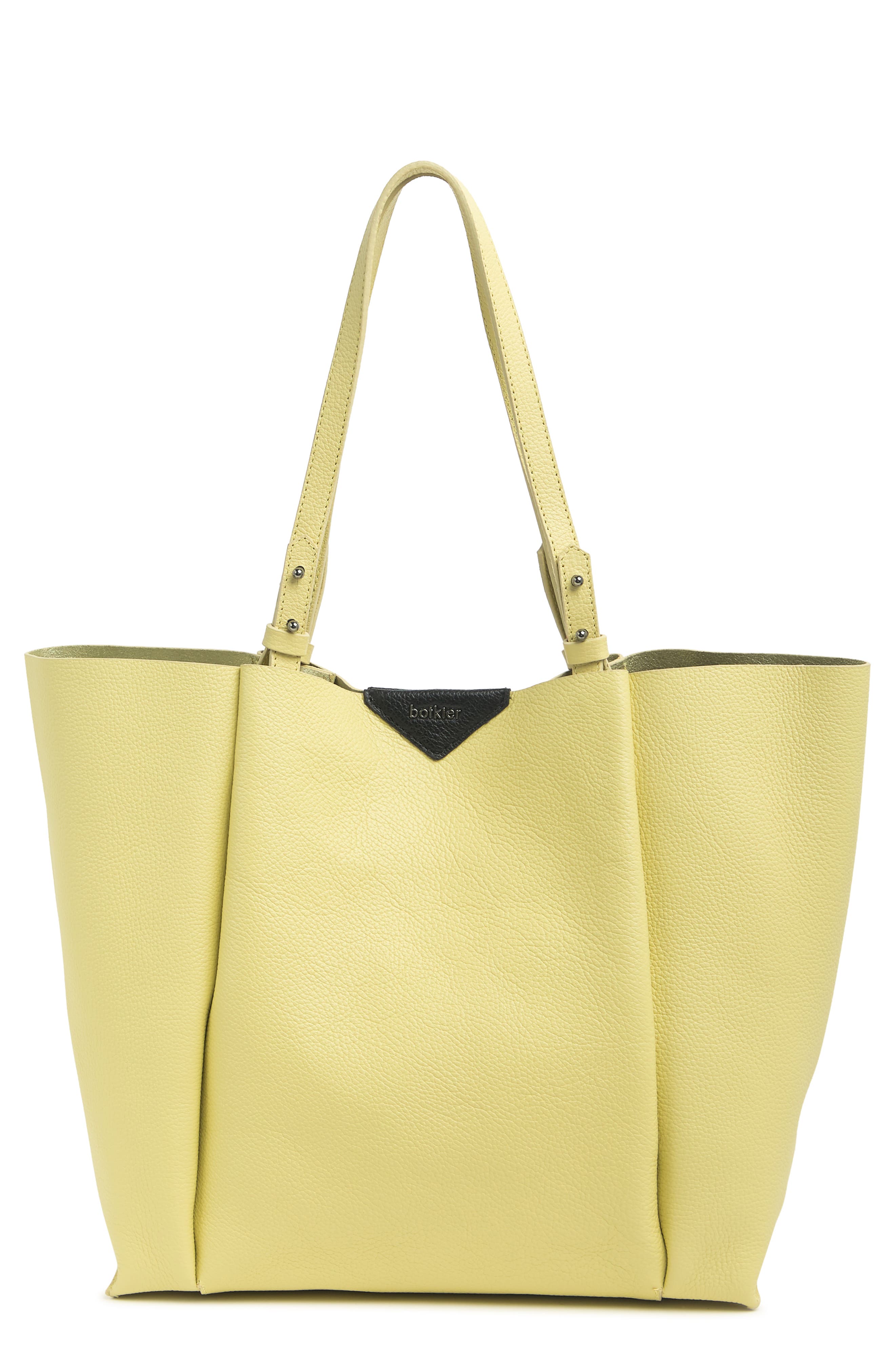 Allen Leather Tote Bag, Main, color, HPLEM