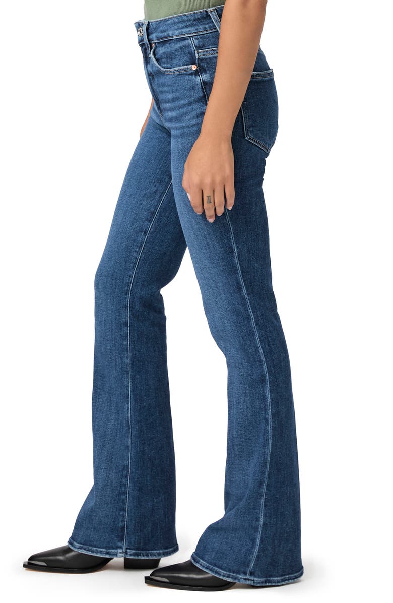 PAIGE Laurel Canyon High Waist Jeans, Alternate, color, Acapella