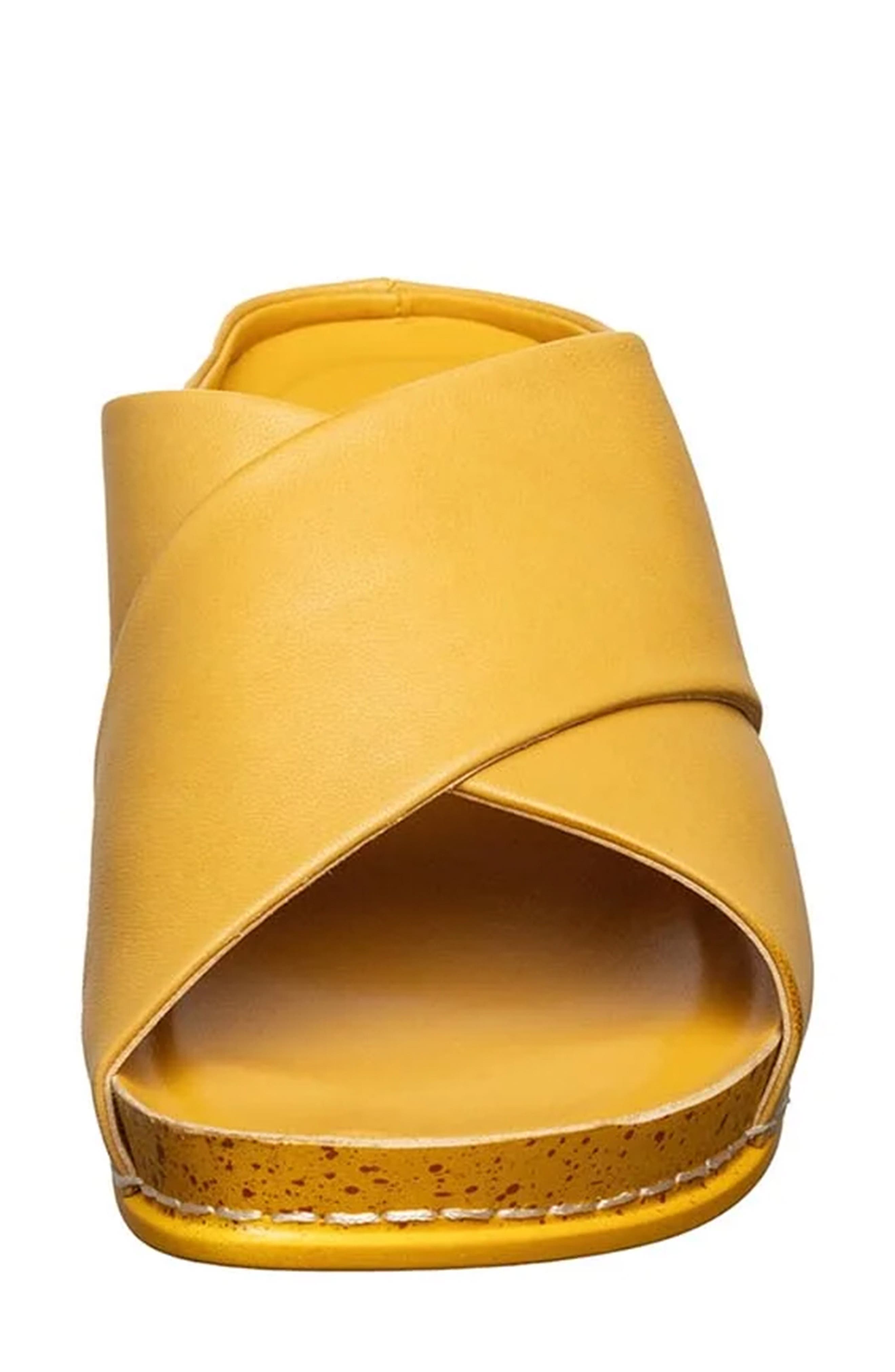 Santina Wedge Sandal, Alternate, color, DAFFODIL