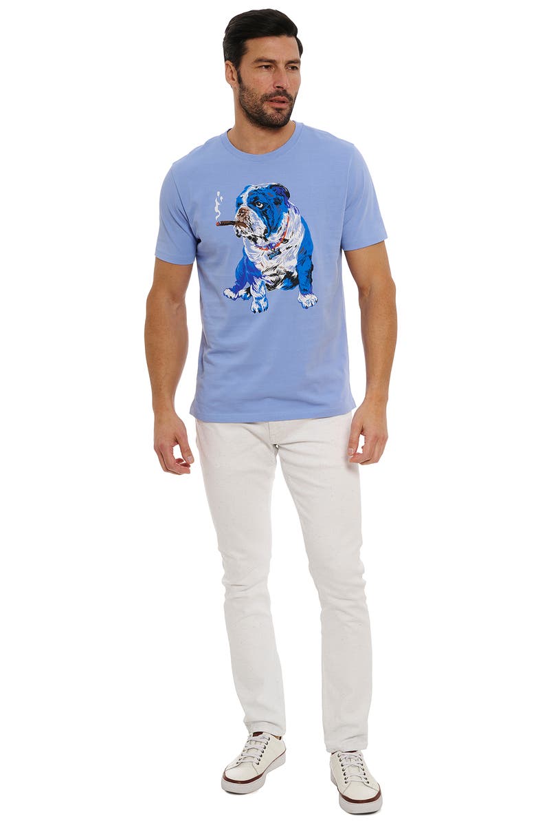 Robert Graham Cigar Graham Cotton Graphic T-shirt, Alternate, color,