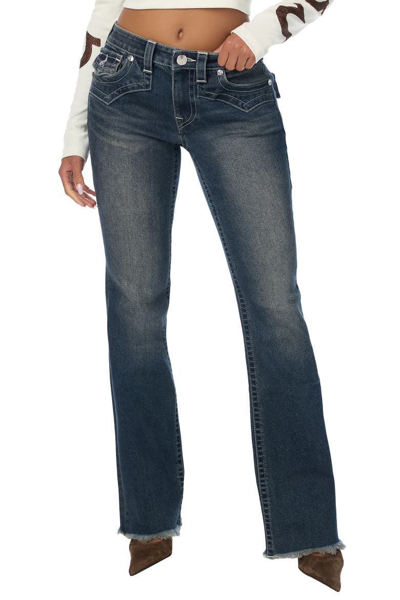 Western Becca Mid Rise Bootcut Jeans, Main, color, STARLIT VALLEY