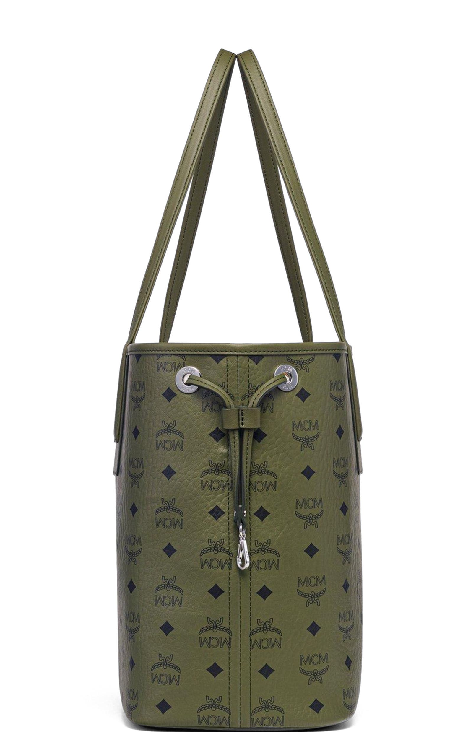 MCM Medium Liz Shopper in Visetos, Alternate, color, 