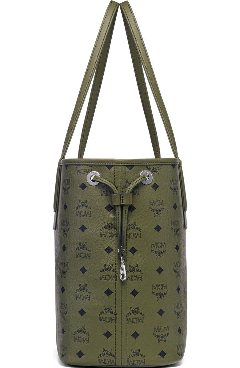 MCM Medium Liz Shopper in Visetos, Alternate, color,