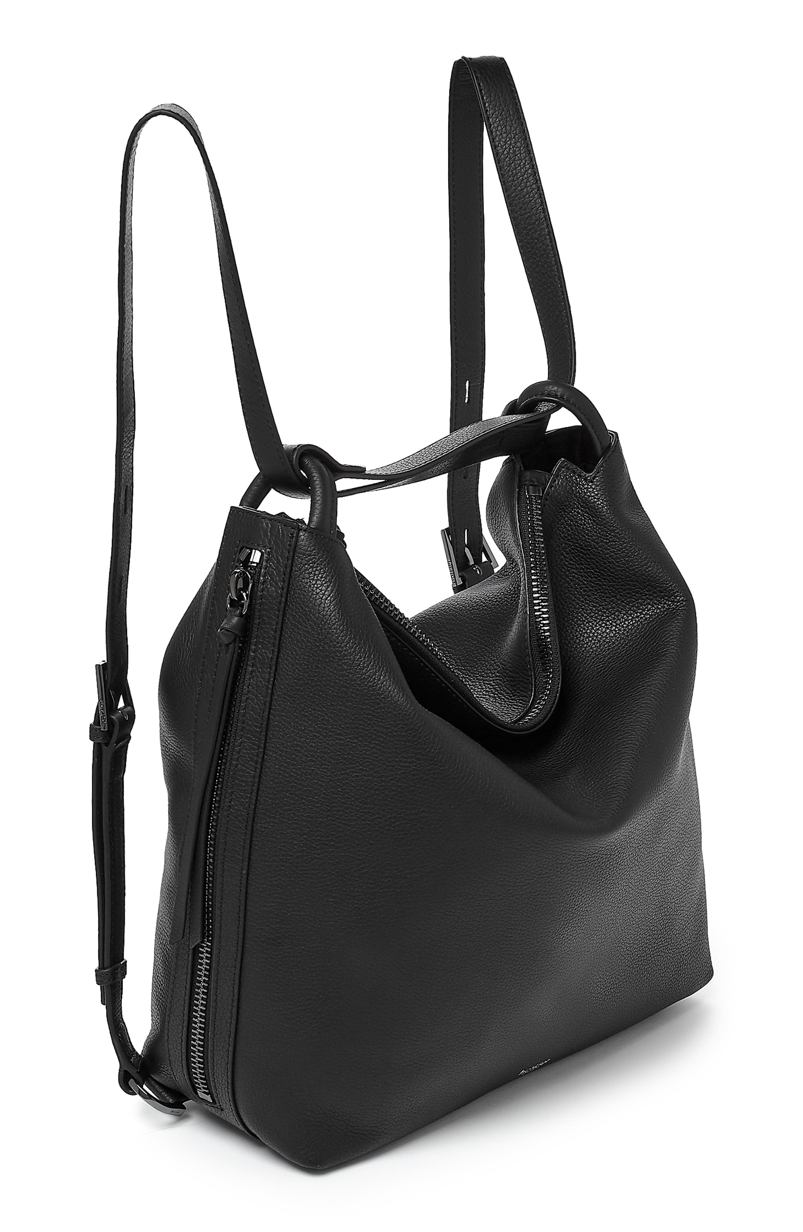Botkier Bond Convertible Leather Hobo Bag, Alternate, color, 