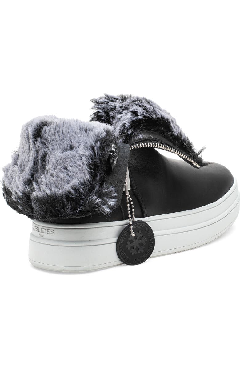 JSlides Tristan Faux Fur Platform Sneaker Bootie, Alternate, color,