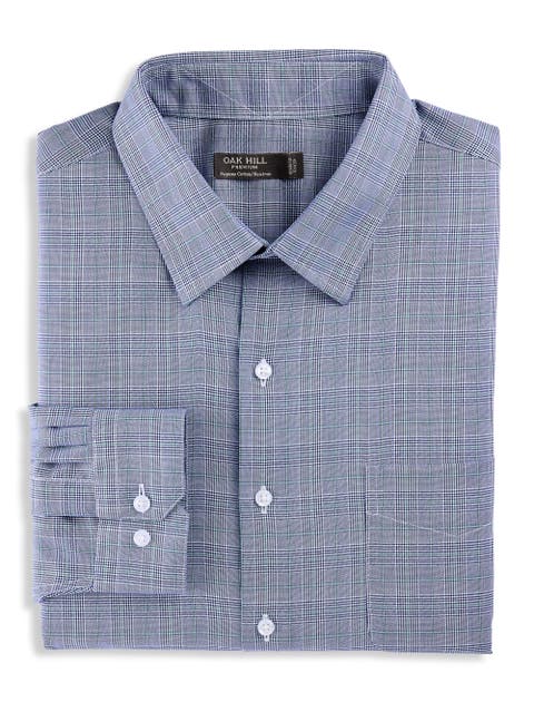 Glen Plaid Dress Shirt