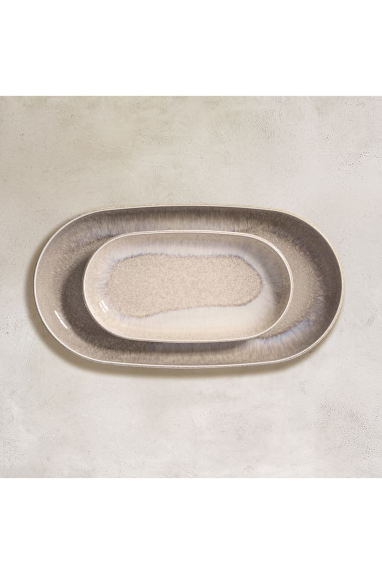 Perlemor Sand Pickle Dish, Alternate, color, Beige