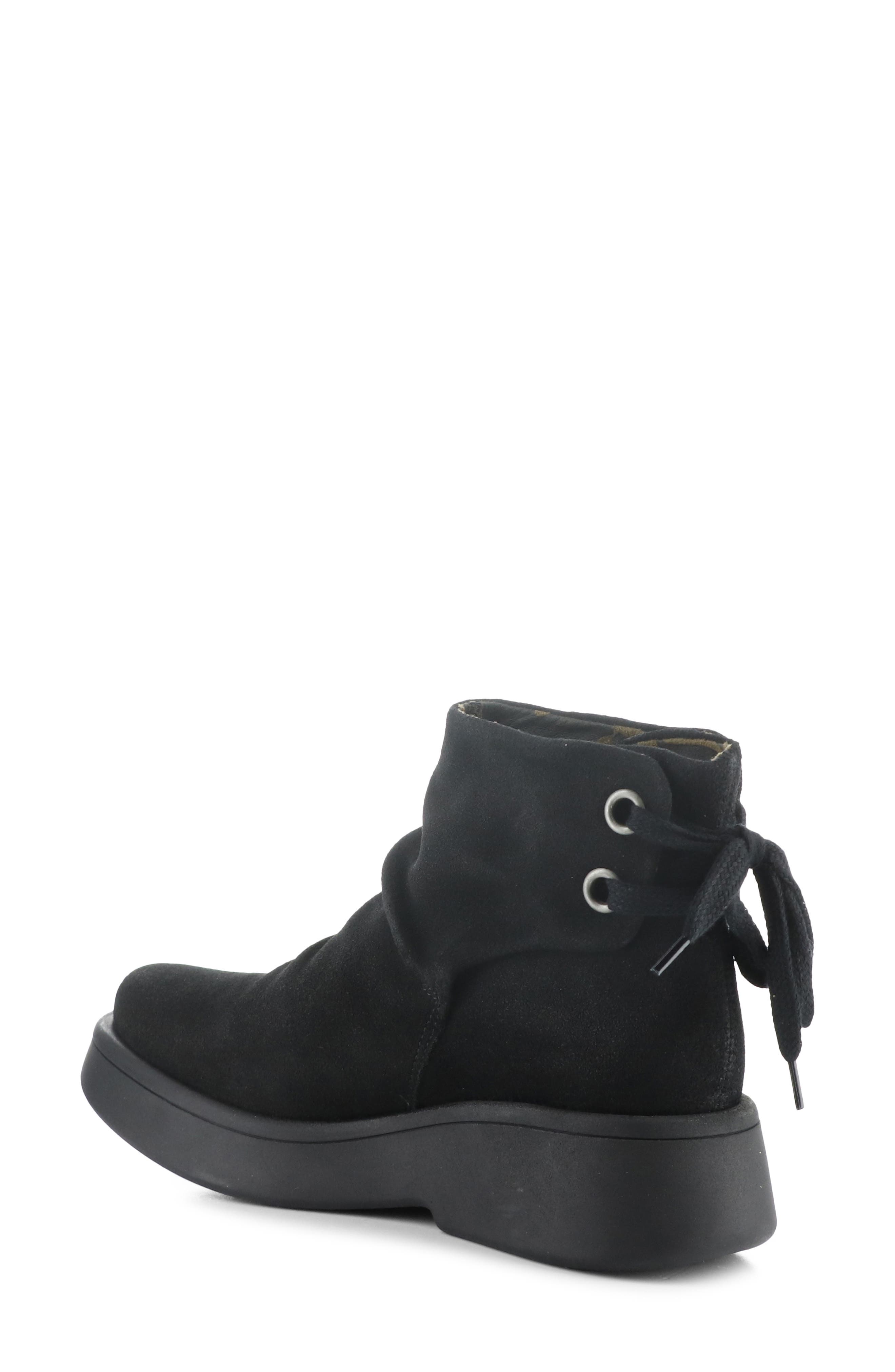Fly London Mebs Bootie, Alternate, color, 003 Black Oil Suede