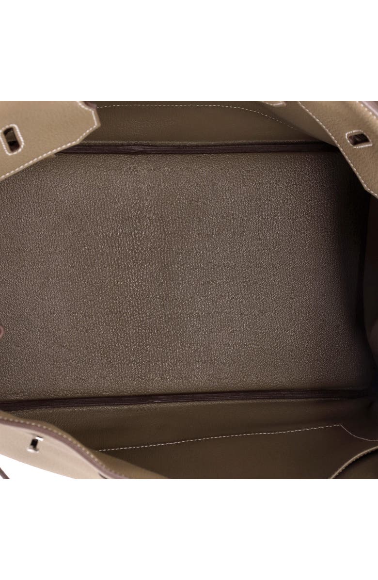 Pre-Owned Hermes Birkin Handbag Grey Togo with Palladium Hardware 40, Alternate, color, Etoupe