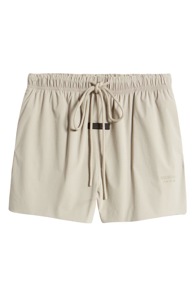Fear of God Essentials Stretch Nylon Running Shorts, Alternate, color, 