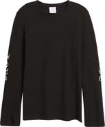 NIKKI LUND Fleur Embroidered Thermal Knit Top