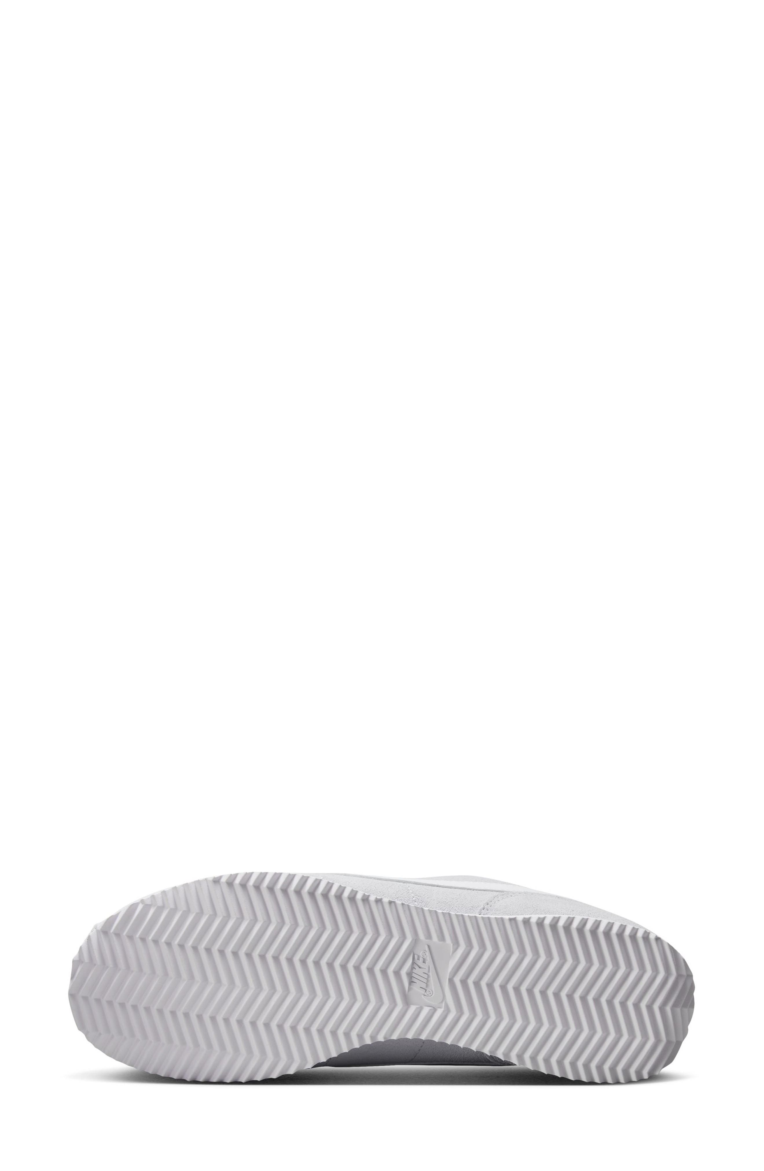 Nike Cortez Sneaker, Alternate, color, Football Grey/ White