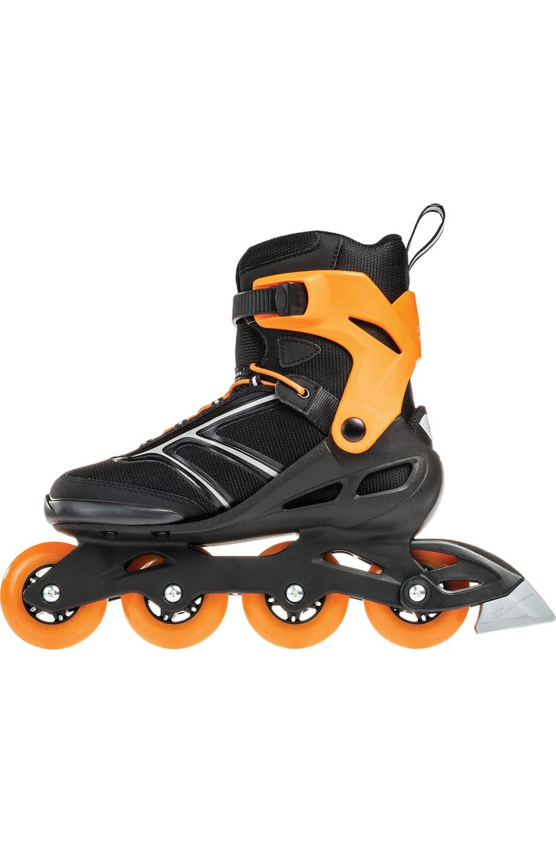 Rollerblade Zetrablade RTL Unisex Inline Skates, Alternate, color, Black/Orange