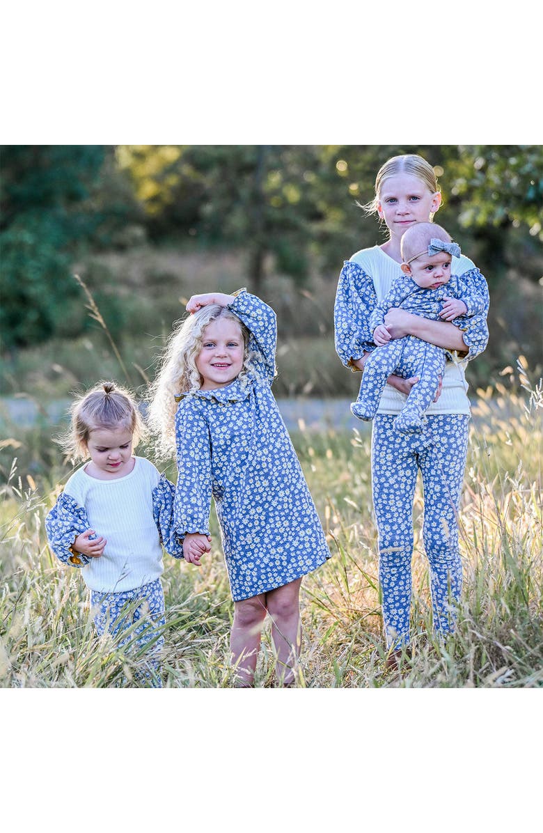 oh baby! Pucker Cora Dress- Infant, Alternate, color, Heather Grey