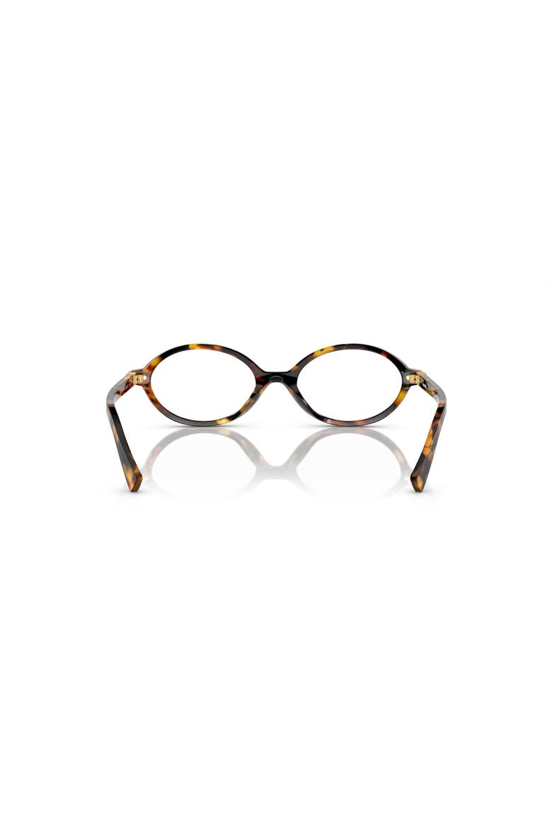 50mm Oval optical glasses, Alternate, color, Tortoise
