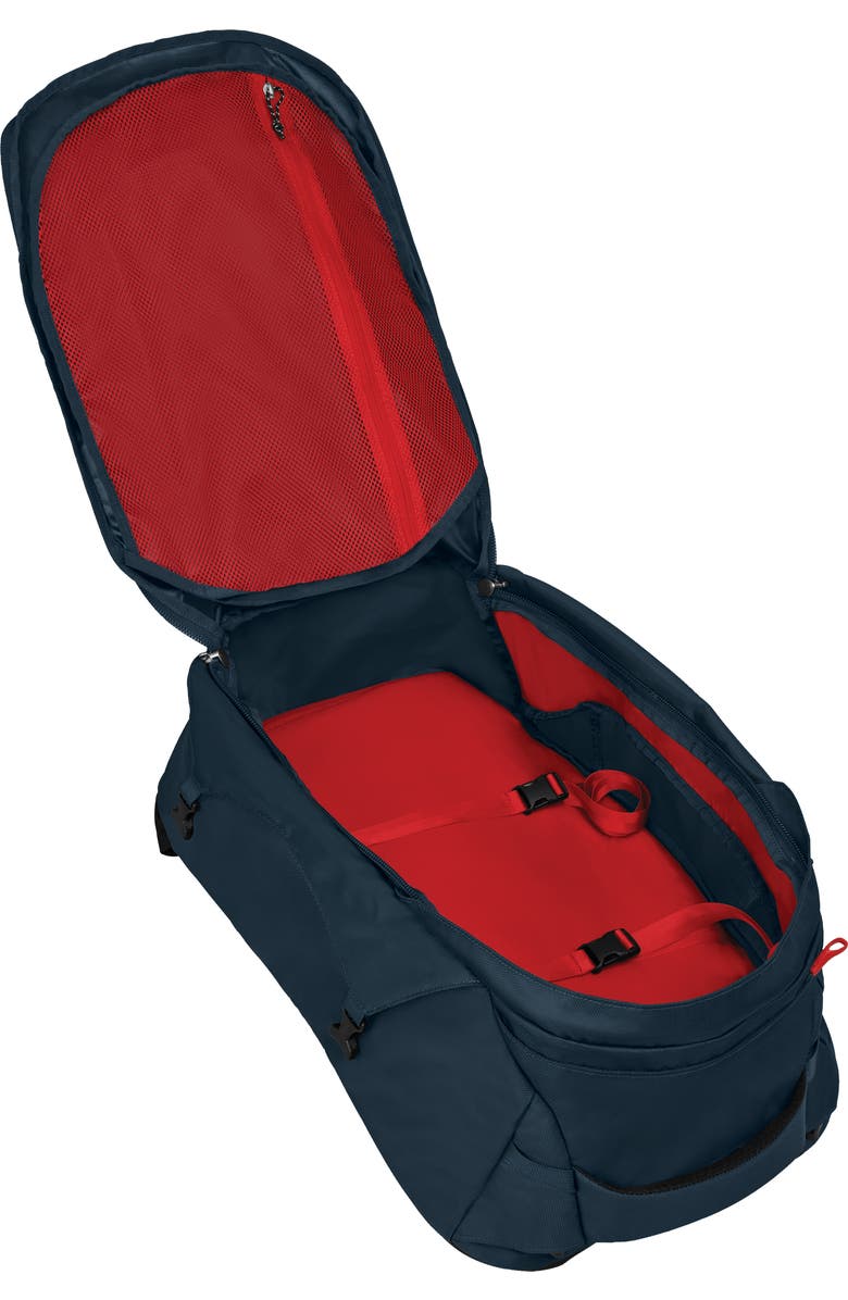 Osprey Farpoint 40-Liter Travel Carry-On Backpack, Alternate, color, Muted Space Blue