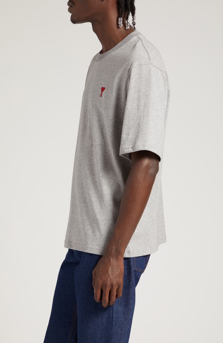 AMI PARIS Ami de Coeur Organic Cotton T-Shirt, Alternate, color, 