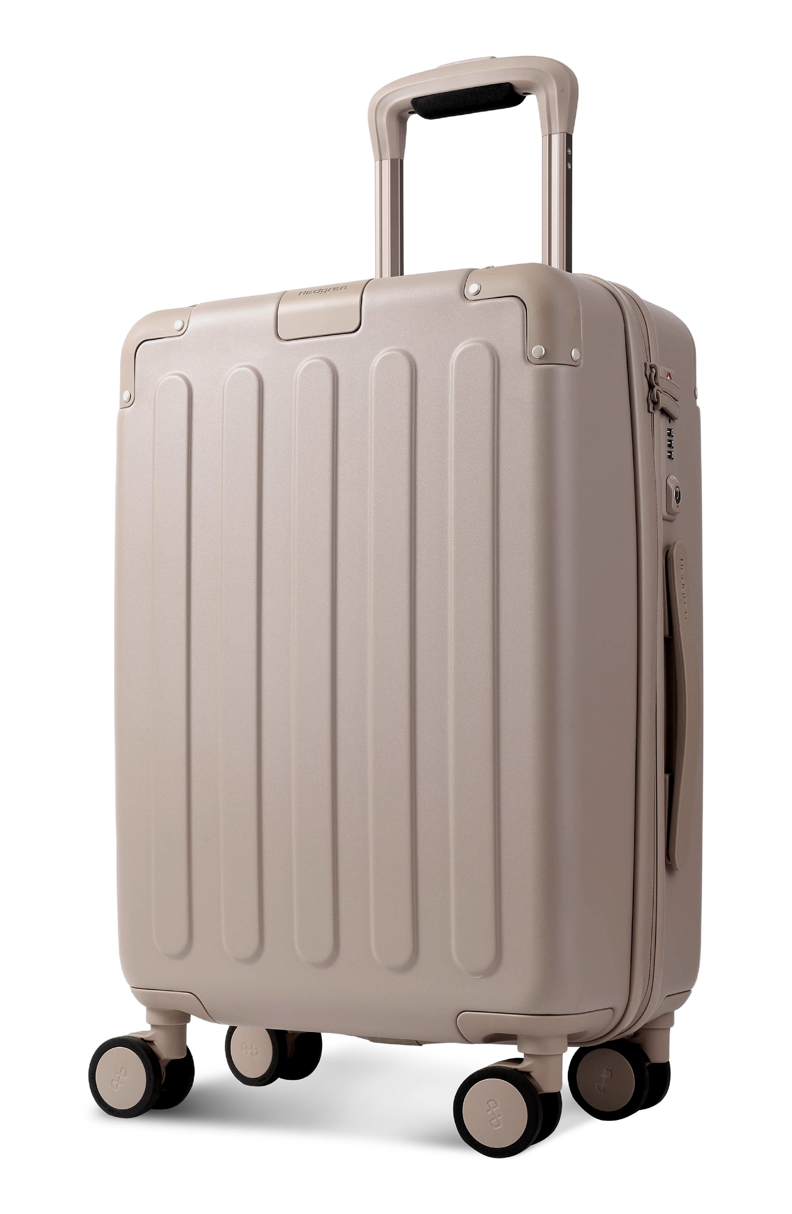 Hedgren Nostos Matte Spinner Carry-On, Alternate, color, Sahara