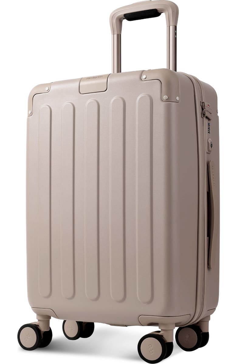 Hedgren Nostos Matte Spinner Carry-On, Alternate, color, Sahara