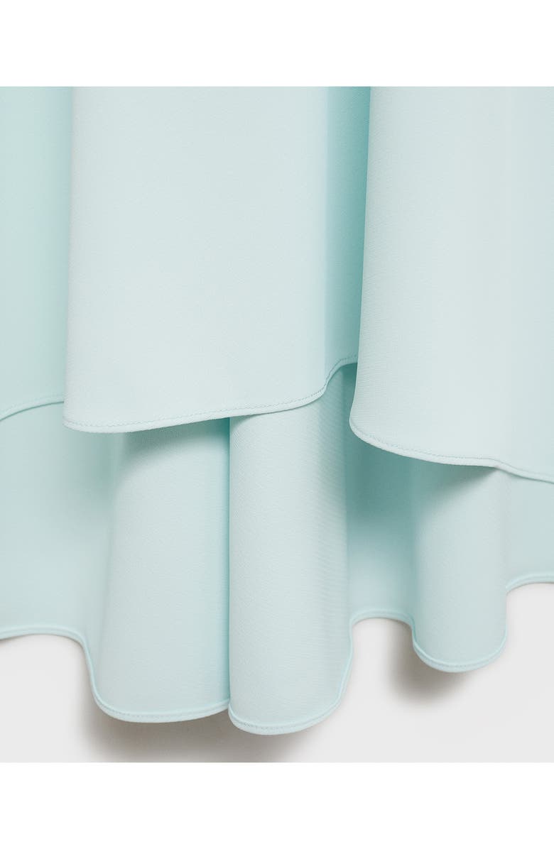 MANGO Long Sleeve High Low Maxi Dress, Alternate, color, 