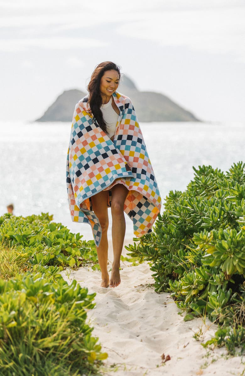 Slowtide Sundown Cotton Beach Towel, Alternate, color, 