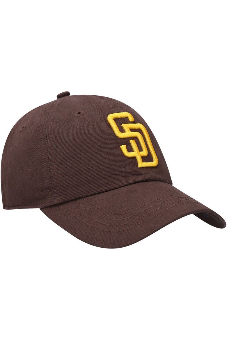Women's '47 Brown San Diego Padres Team Miata Clean Up Adjustable Hat, Alternate, color, Brown