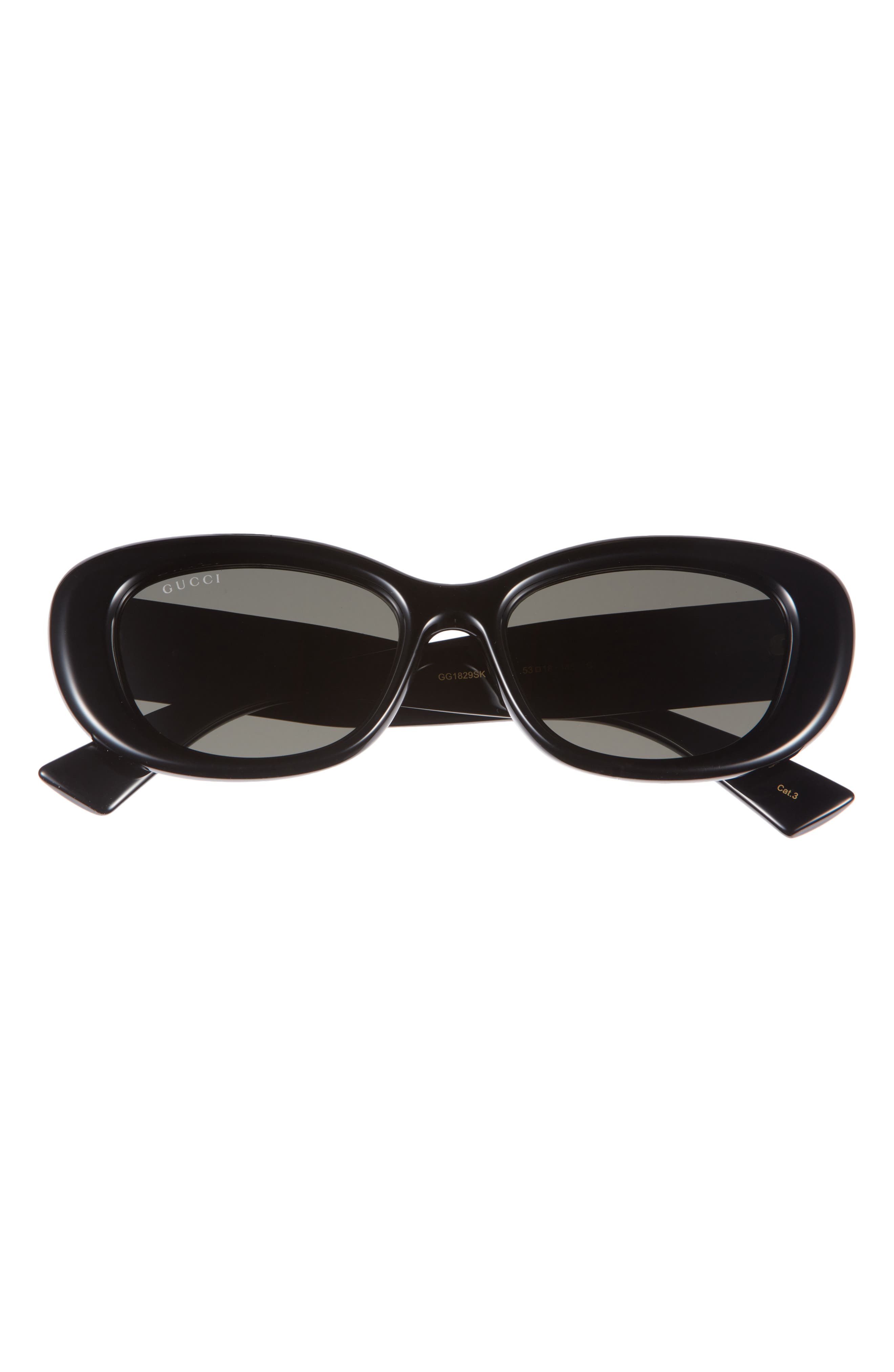 53mm Polarized Oval Sunglasses (Women) | Nordstrom