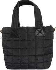 URBAN EXPRESSIONS HANDBAGS Quilted Nylon Tote Bag