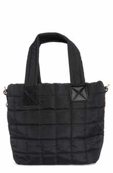 URBAN EXPRESSIONS HANDBAGS Quilted Nylon Tote Bag