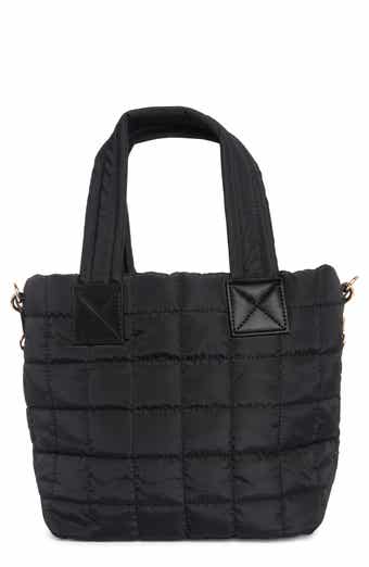 URBAN EXPRESSIONS HANDBAGS Quilted Nylon Tote Bag