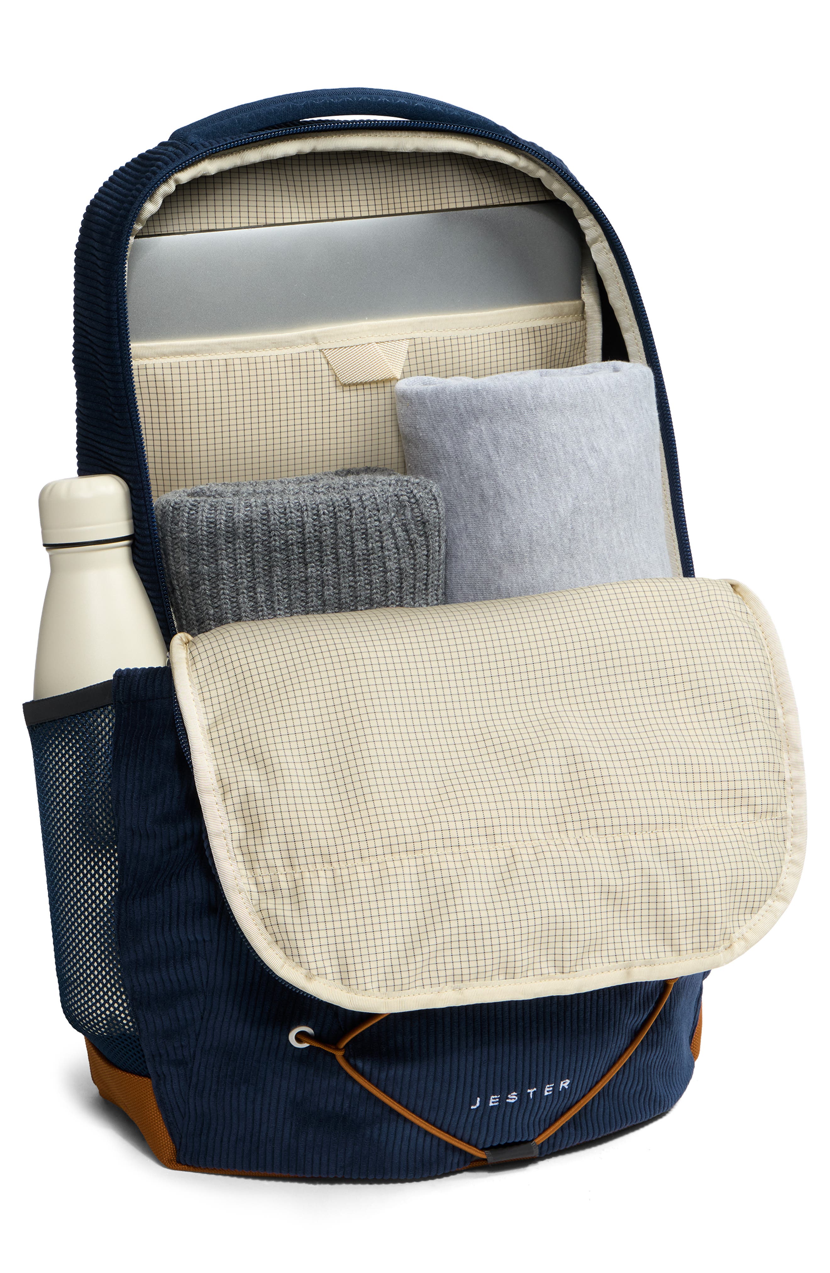 Jester Pro Backpack, Alternate, color, SUMMIT NAVY/ LEATHER BROWN