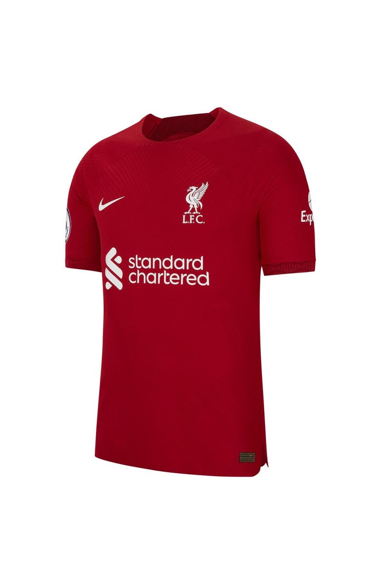 Nike Men's Nike Virgil Van Dijk Red Liverpool 2022/23 Home Authentic Player Jersey, Alternate, color, 