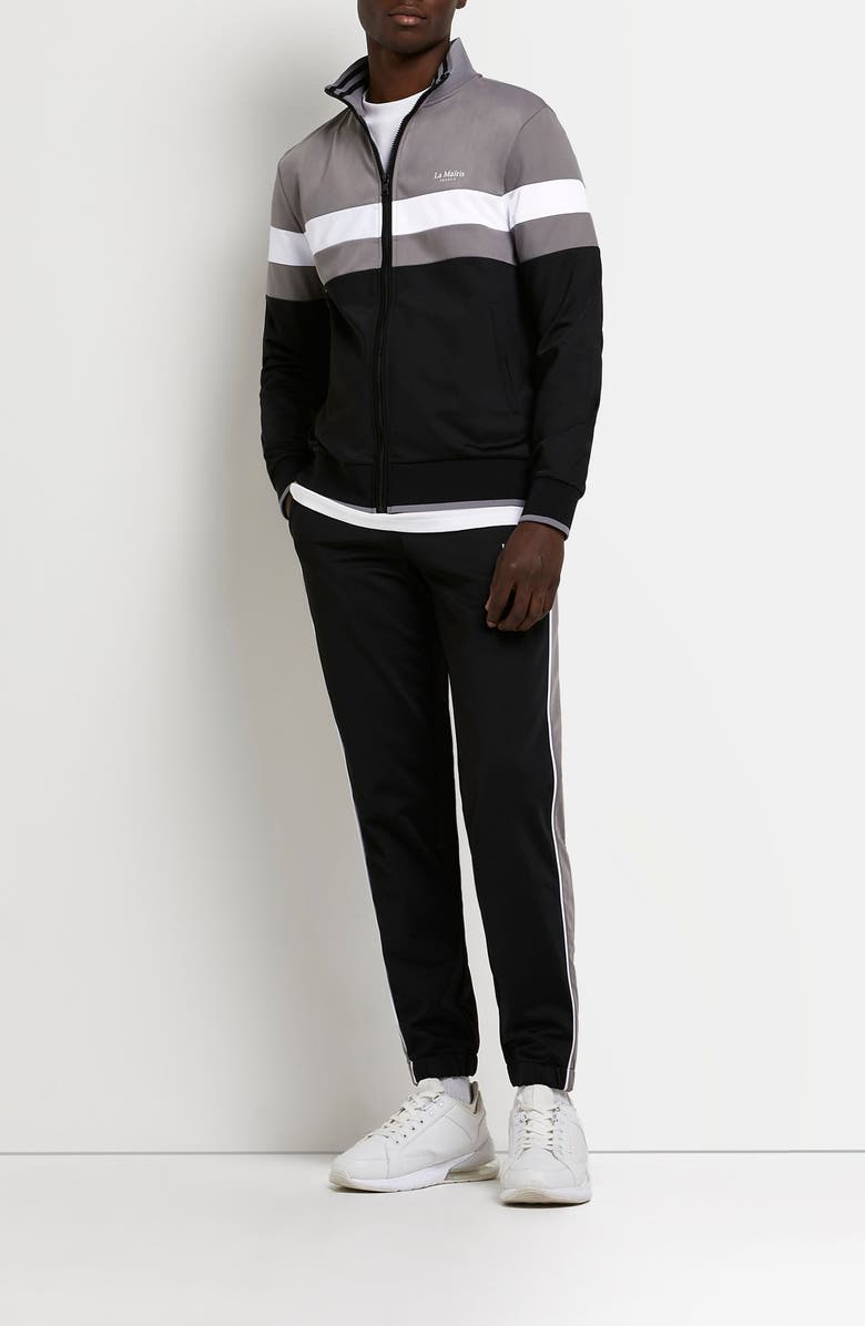 River Island Slim Track Joggers, Alternate, color, 