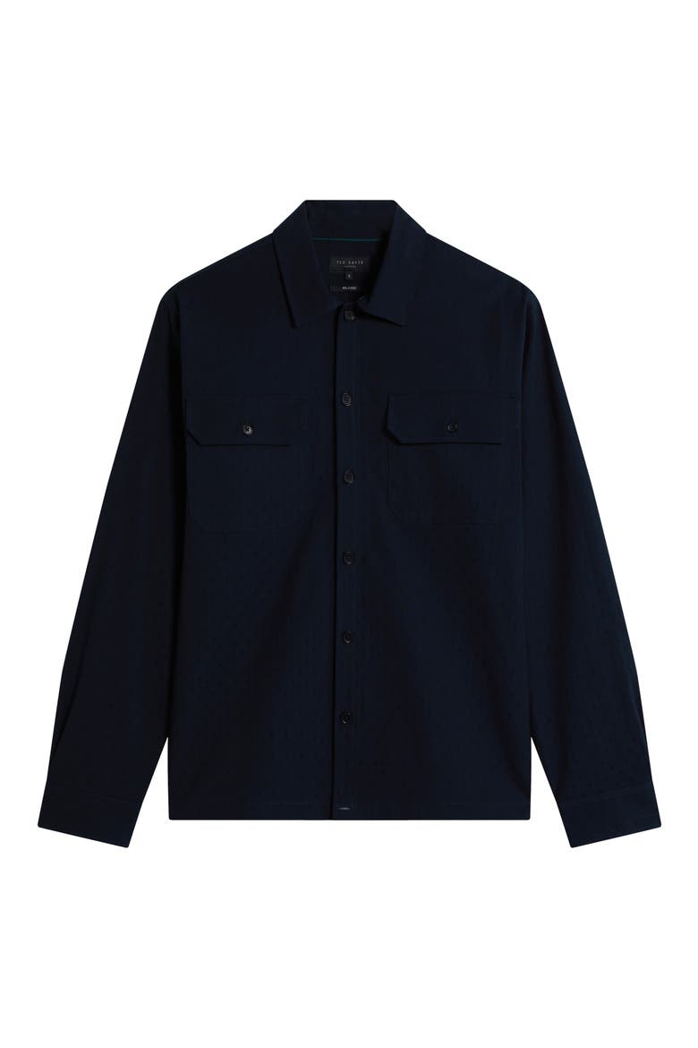 Levon Shirt Jacket, Alternate, color, NAVY