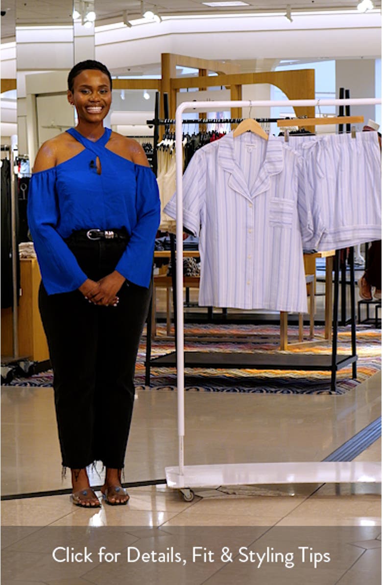 Classic Short Cotton Pajamas, sales video thumbnail