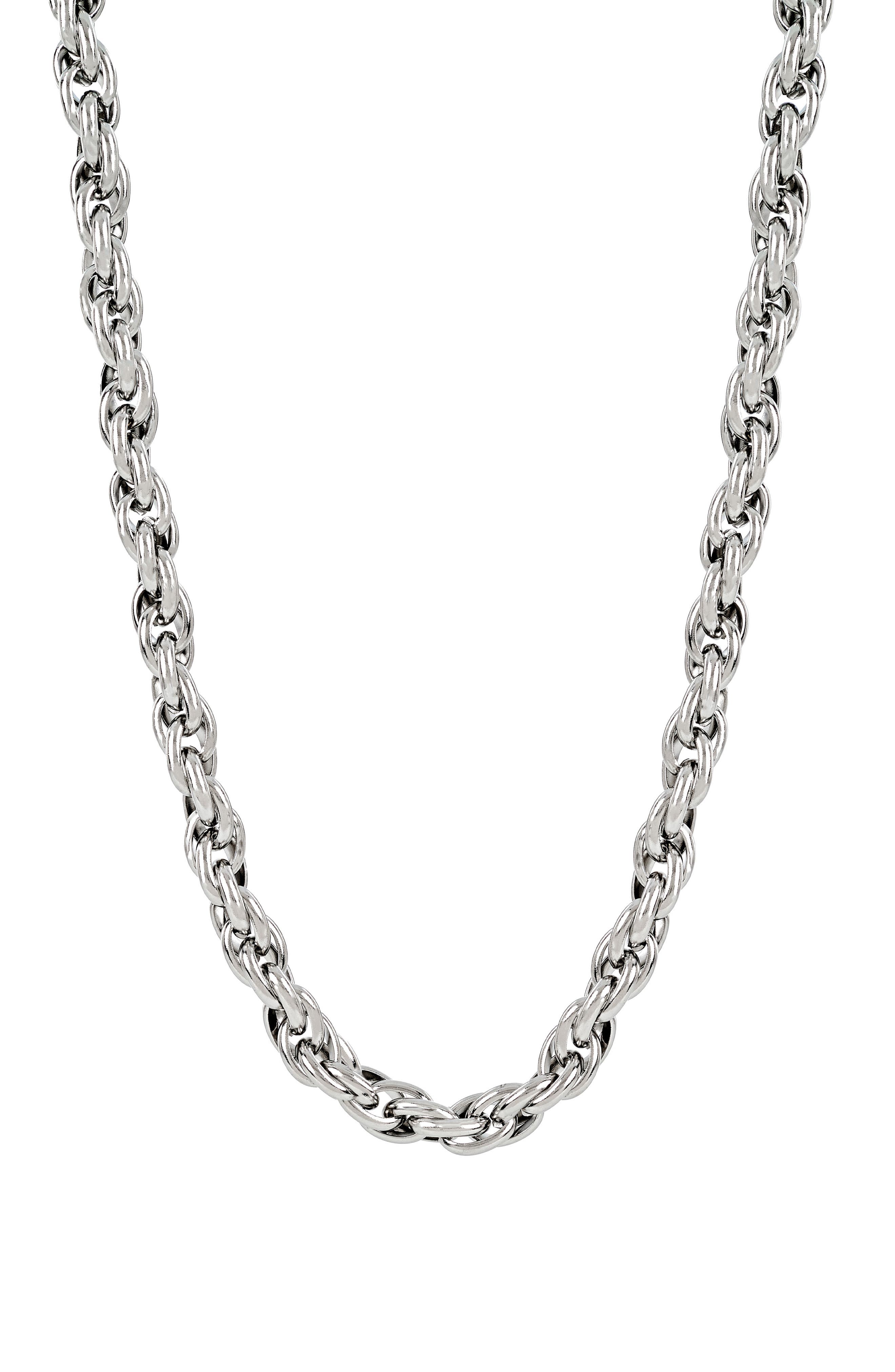 Men's Rope Chain Necklace