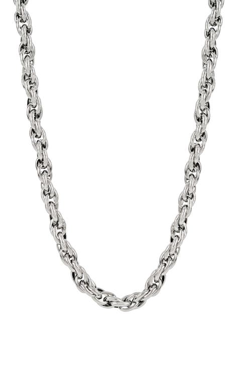 Men's Rope Chain Necklace