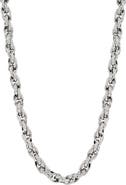 Ed Hardy Men's Rope Chain Necklace