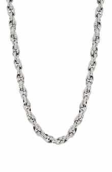 Men's Rope Chain Necklace