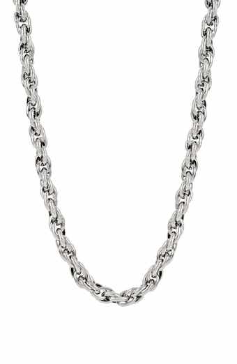 Men's Rope Chain Necklace