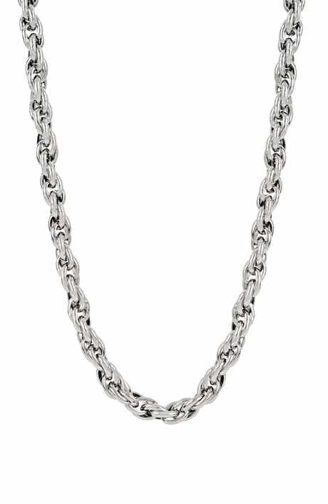 Men's Rope Chain Necklace