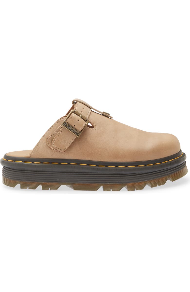 Dr. Martens Zebzag Mule, Alternate, color, Tan