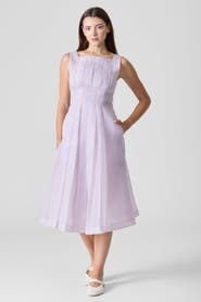 Le Fafo Pleated Midi Dress