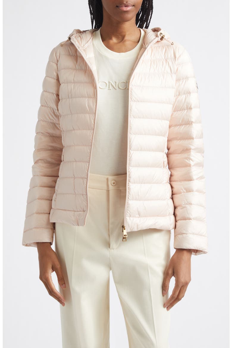 Igelhood Down Puffer Jacket, Main, color, PINK
