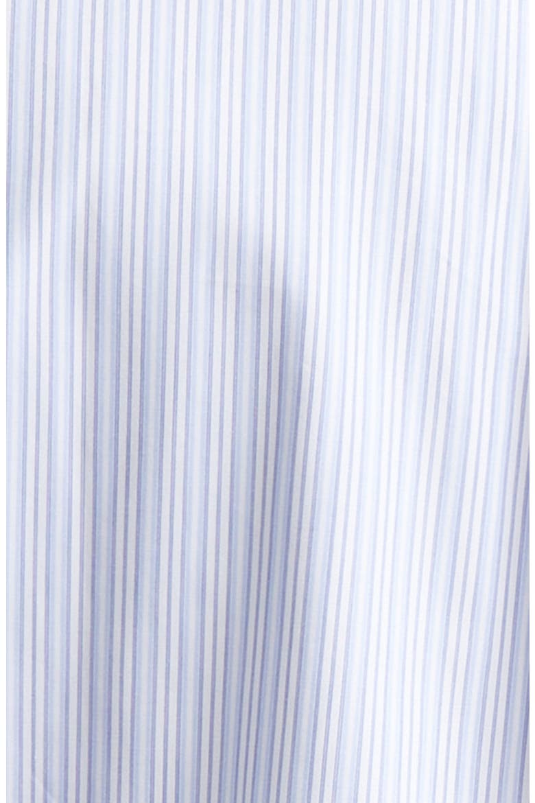 Classic Logo Stripe Button-Up Shirt, Alternate, color, BLUE
