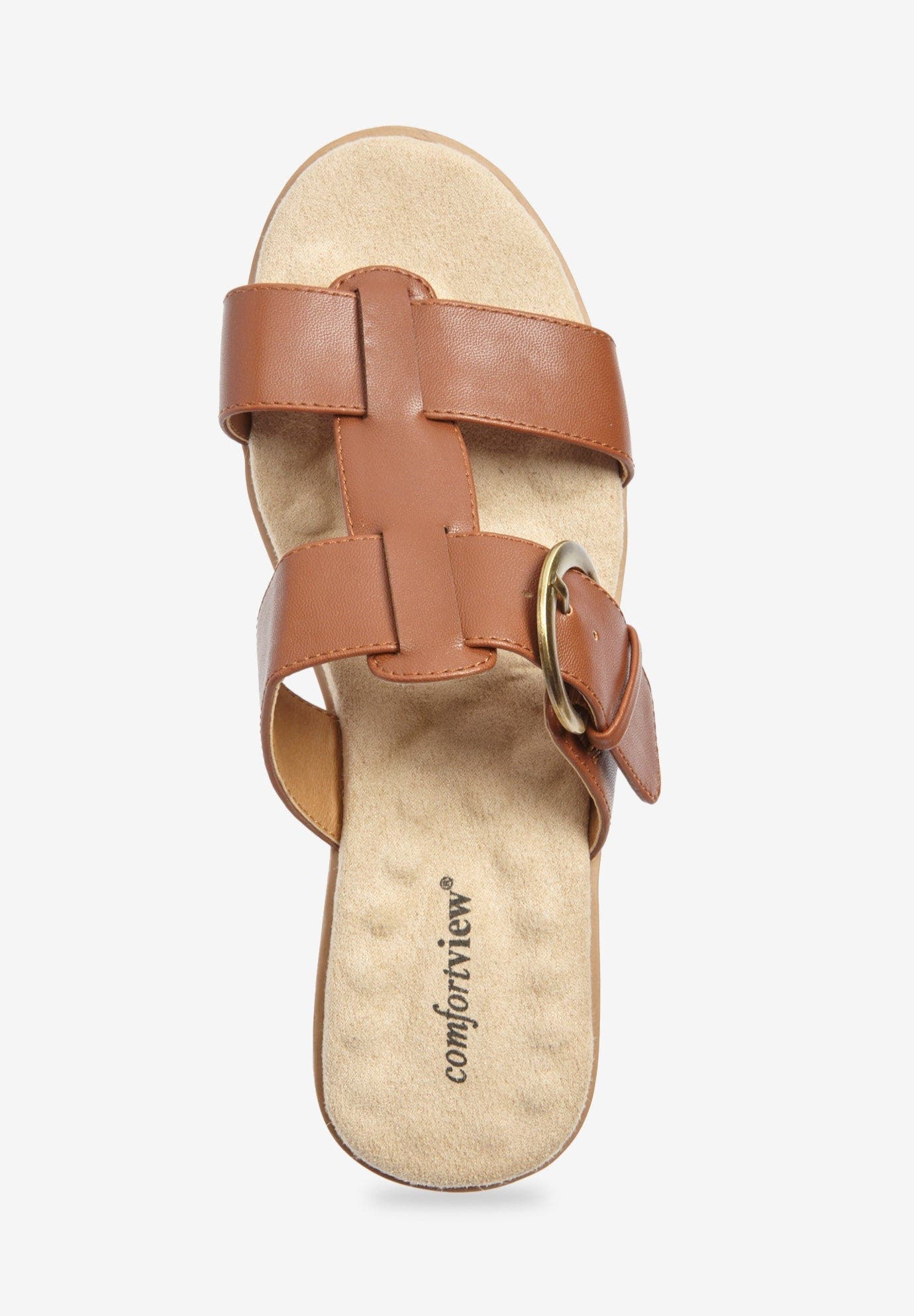The Dawn Slip On Sandal, Alternate, color, TAN