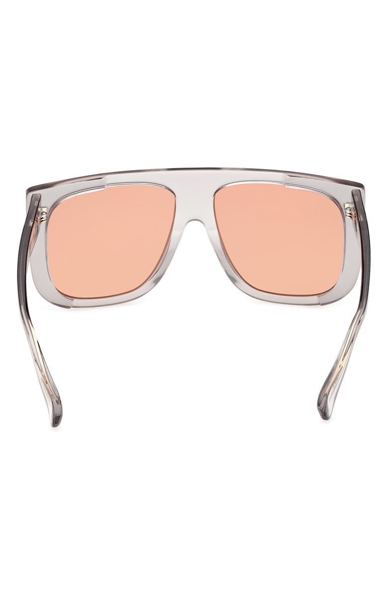 Max Mara 60mm Shield Sunglasses, Alternate, color, 